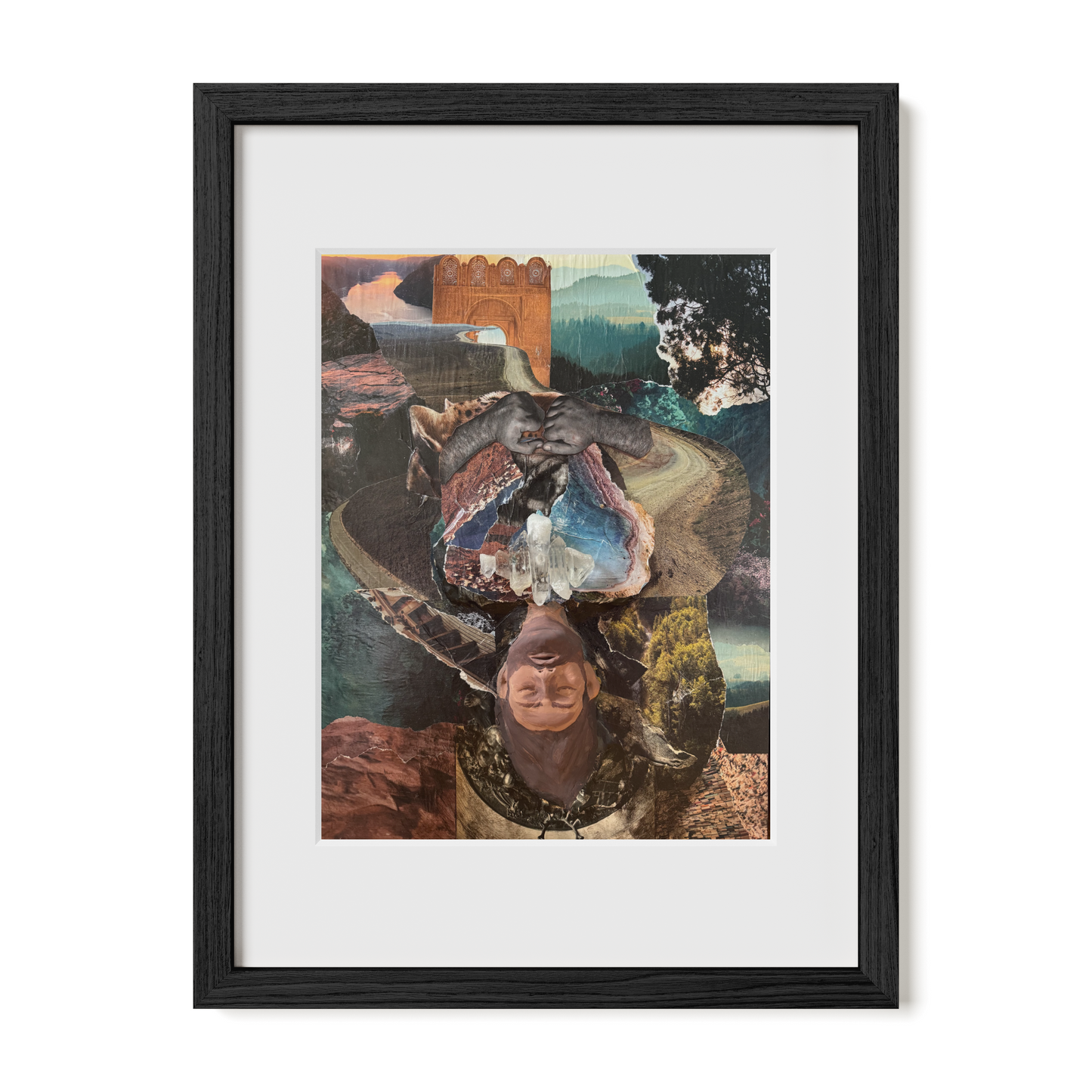 The Hanged Man: Ashen Light Tarot Art Series