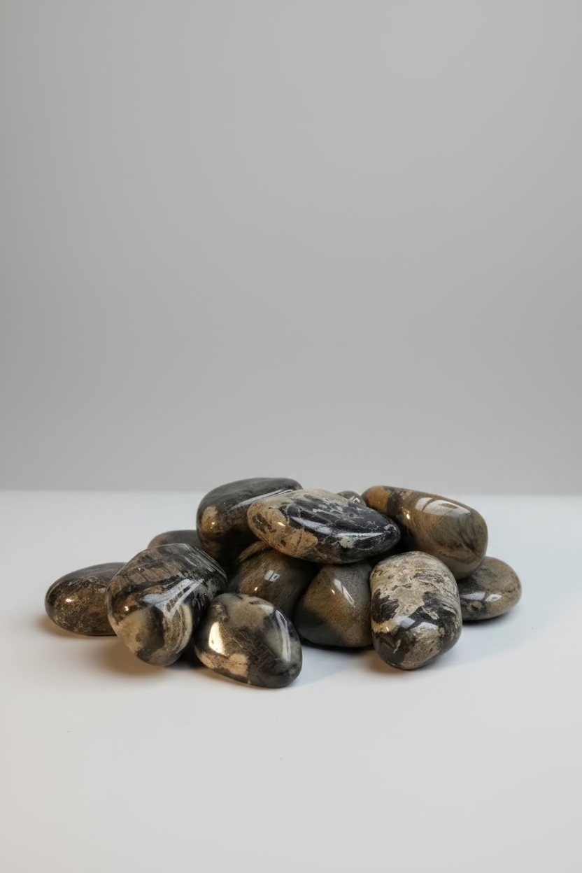 Silver Leaf Jasper Soul Traveler Stone