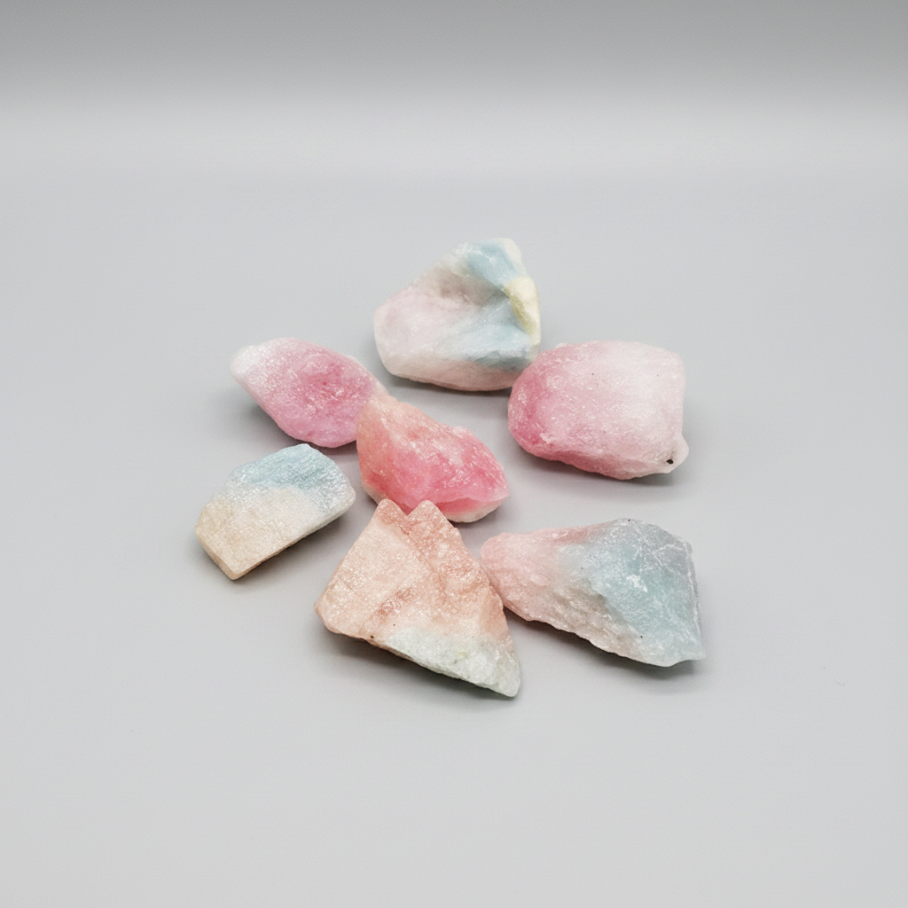 Morganite Healing Heart Stone
