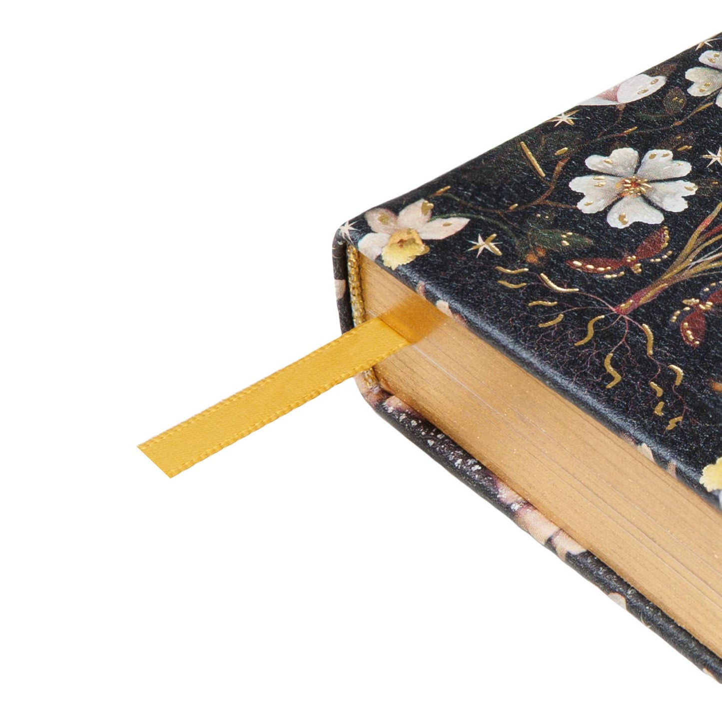 A7 Vegan Leather Pocket Planner - Night Garden