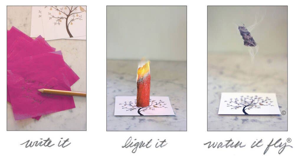 AURORA - Flying Wish Paper® Standard Mini WISHING KIT™ Gift