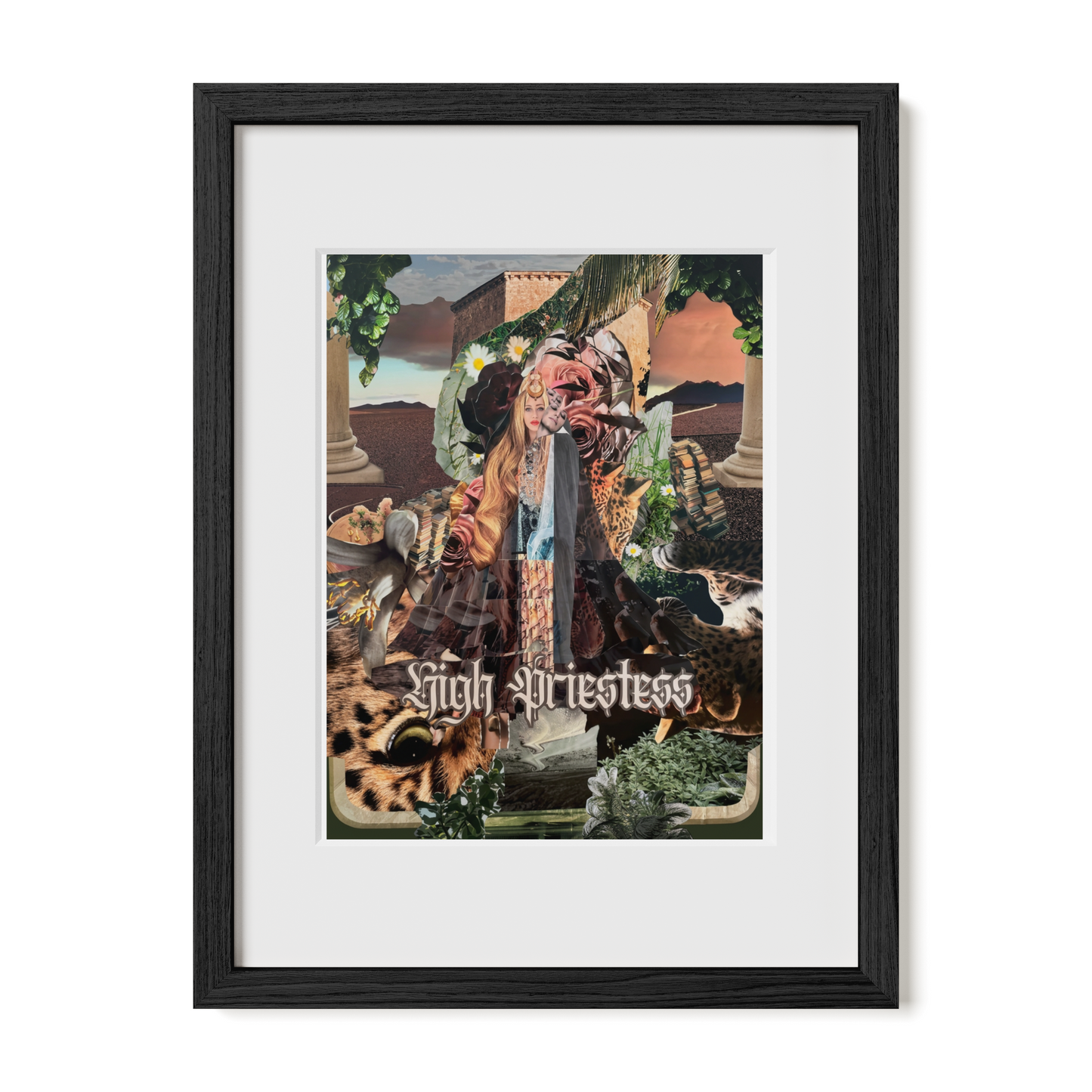 The High Priestess: Ashen Light Tarot Series