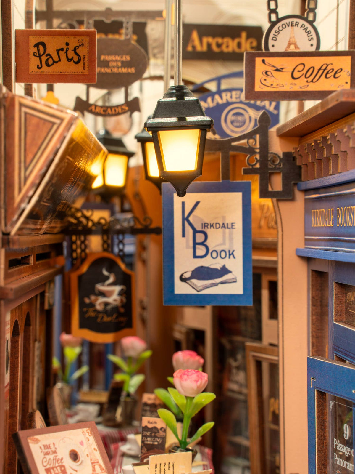 The Lantern Alcove | Storybook Street Book Nook Kit