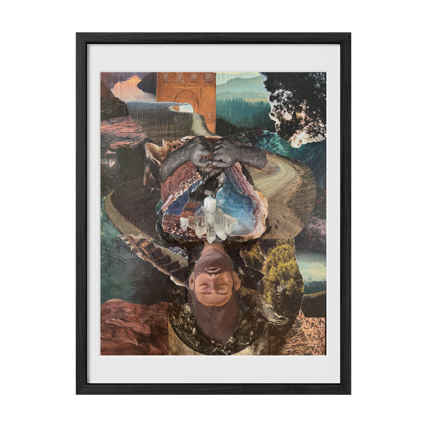 The Hanged Man: Ashen Light Tarot Art Series