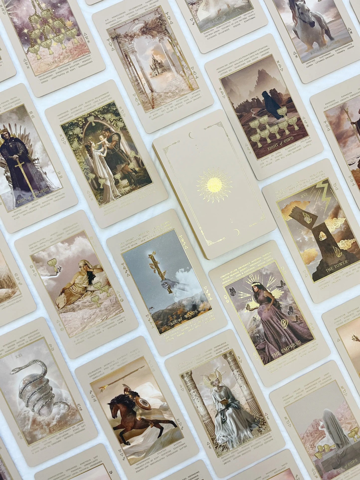 Lucid Dreams Tarot Deck with key words