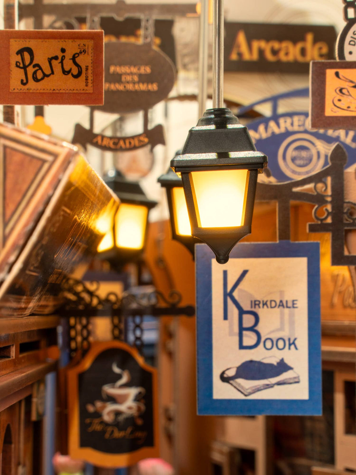 The Lantern Alcove | Storybook Street Book Nook Kit
