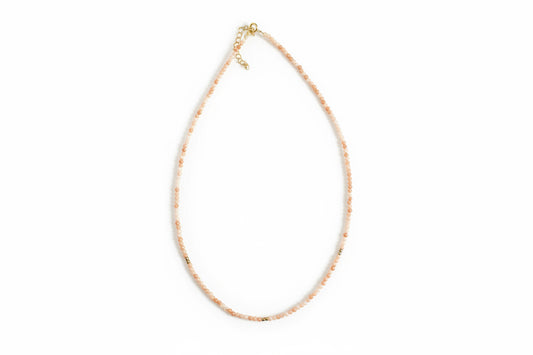 Delicate Faceted Gemstone Necklaces