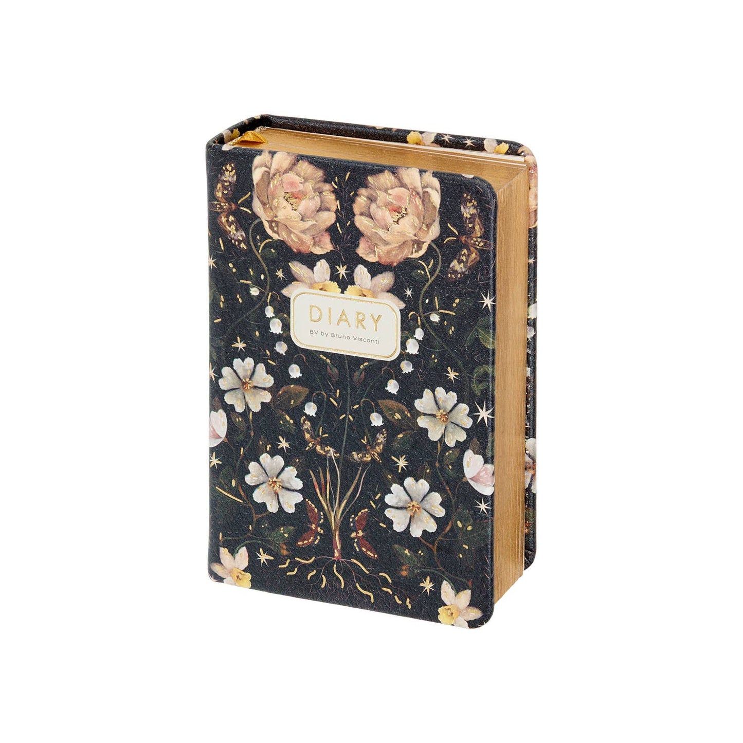 A7 Vegan Leather Pocket Planner - Night Garden