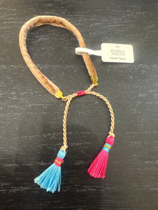 Velvet Tassel Bracelets