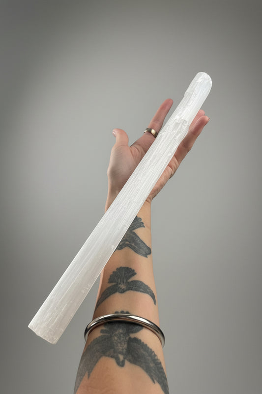 Celestial Selenite Wand