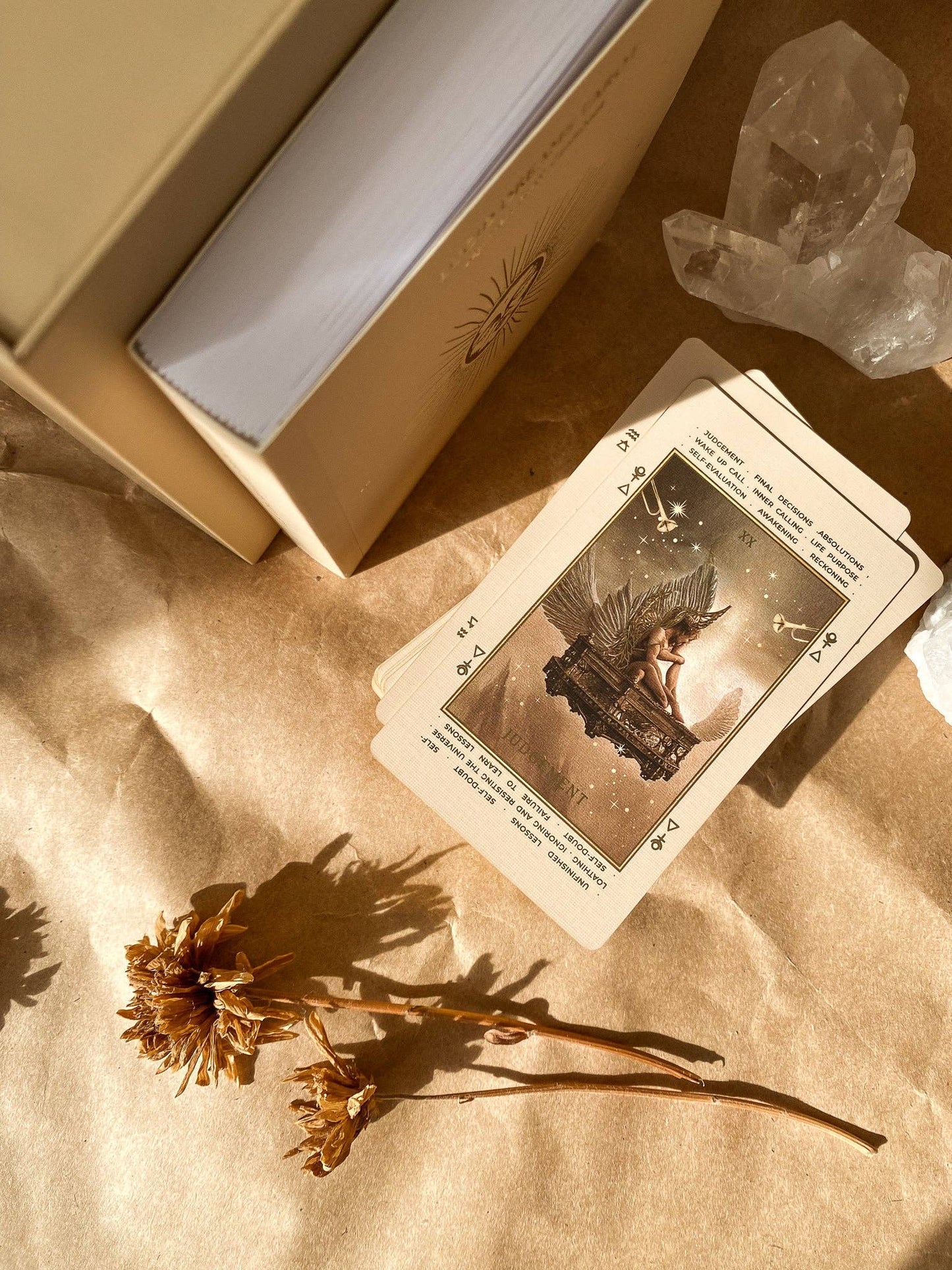 Lucid Dreams Tarot Deck with key words