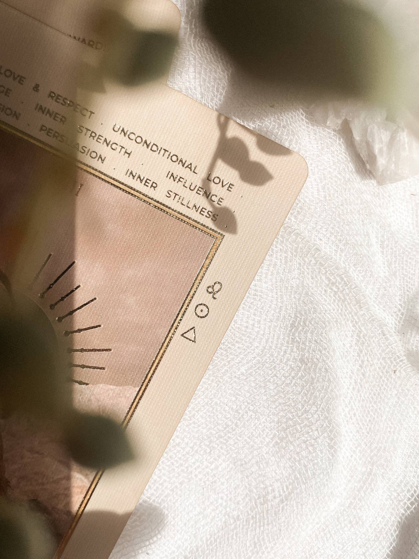 Lucid Dreams Tarot Deck with key words