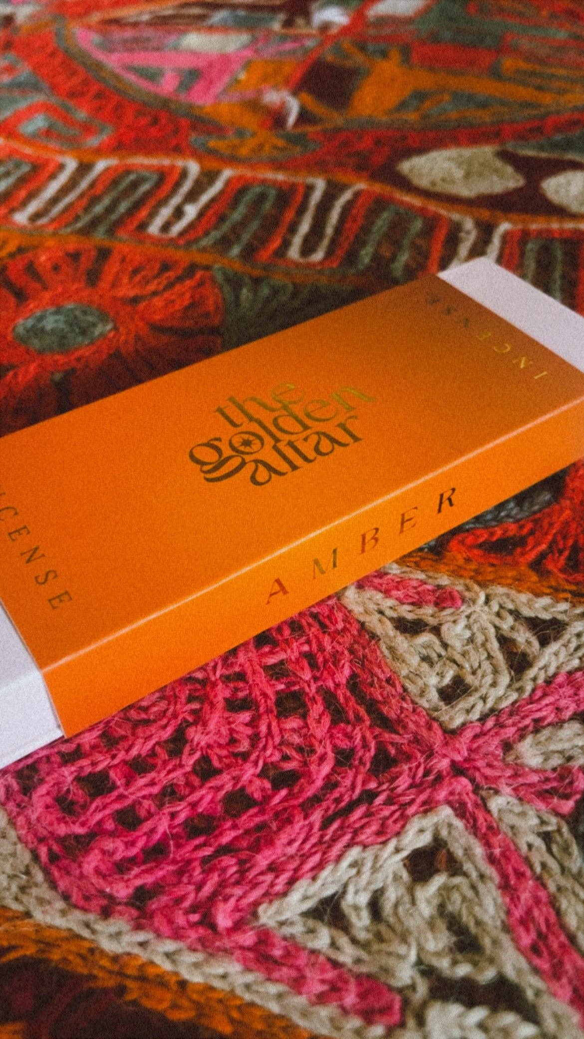 Golden Altar Natural Incense: Amber Pre-Order