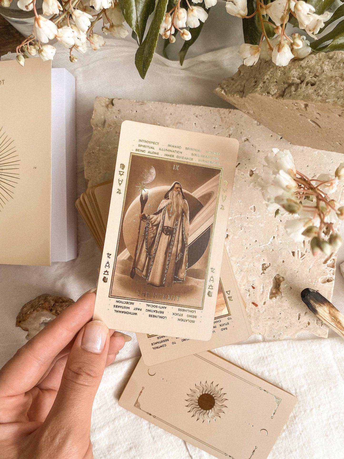 Lucid Dreams Tarot Deck with key words