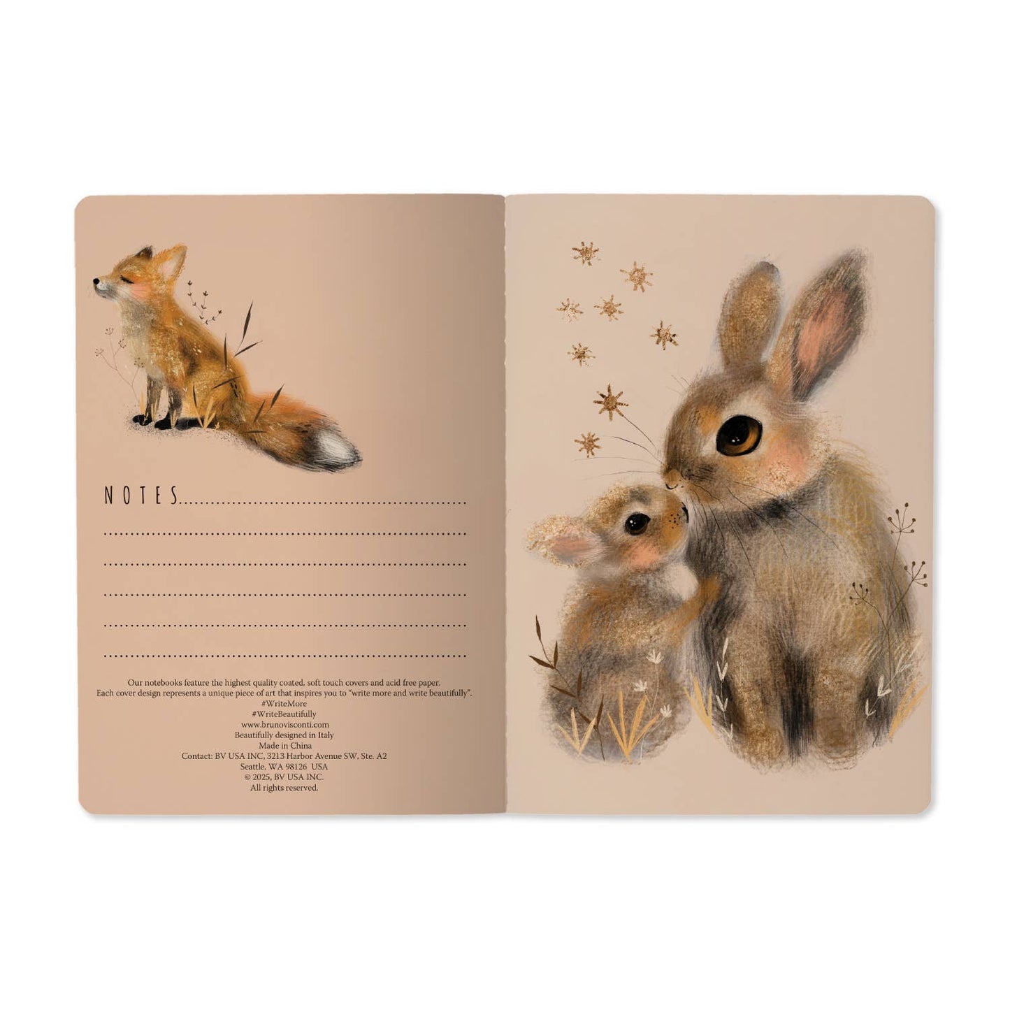 A5 Notebook - Bunnies